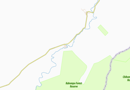 Mapa Kabompo