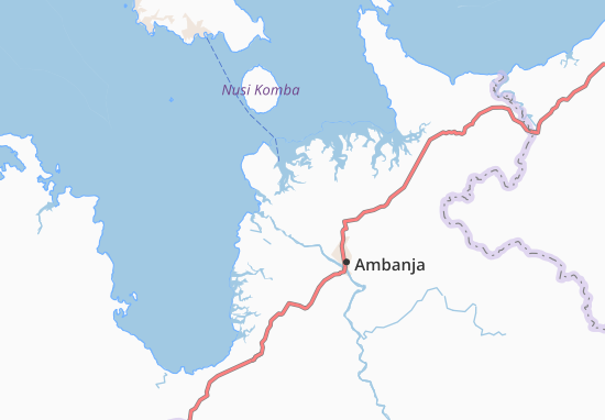 Karte Stadtplan Ampahakabe