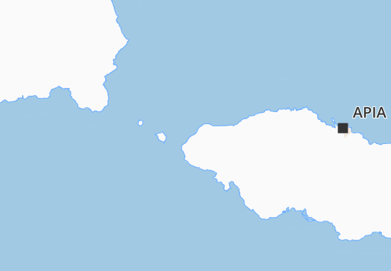 Kaart Plattegrond Mulifanua