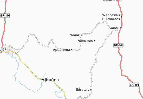 Mapa Apuarema