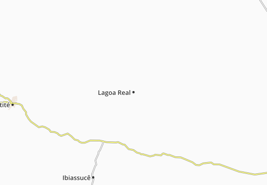 Kaart Plattegrond Lagoa Real