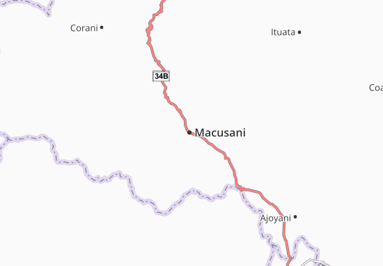 Mapa Macusani