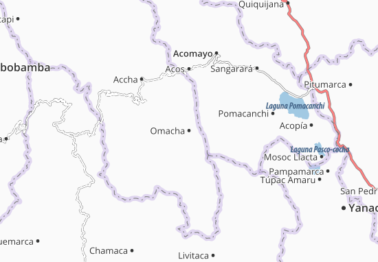 Mapa Omacha