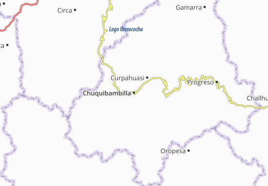 Chuquibambilla Map