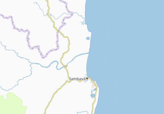 Kaart Plattegrond Antongopahitra