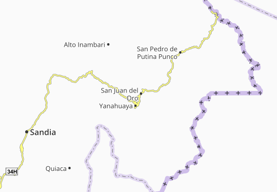 Mapa Yanahuaya