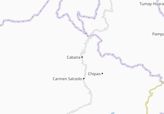 Karte Stadtplan Cabana