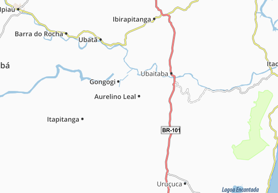Mapa Aurelino Leal