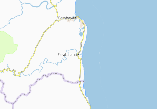 Kaart Plattegrond Farahalana