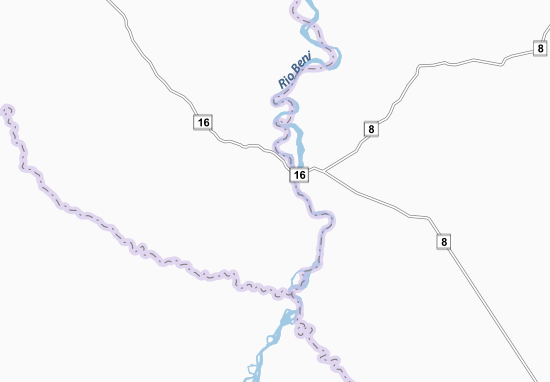 Mapa Rurrenabaque