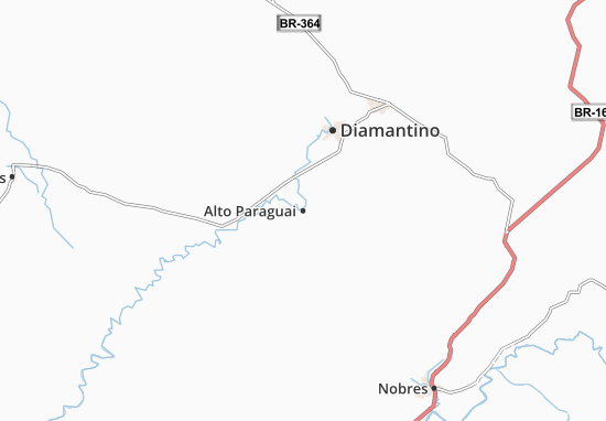 Mapa Alto Paraguai