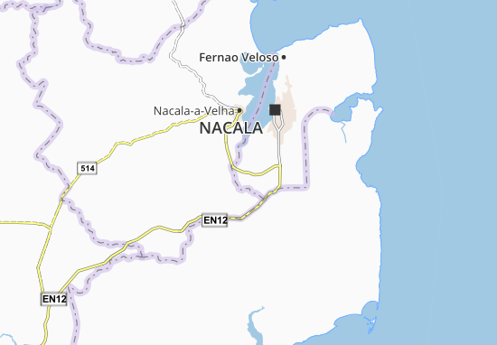 Karte Stadtplan Malacu