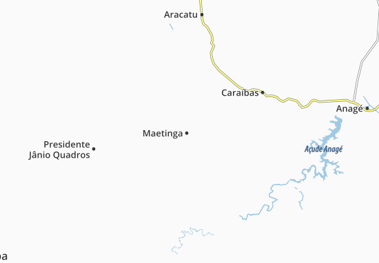 Maetinga Map