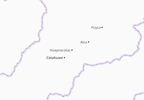 Mapa Huaynacotas