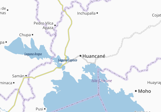 Kaart Plattegrond Huancané