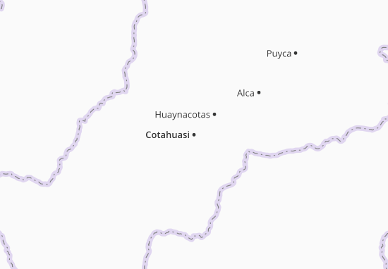 Mapa Cotahuasi