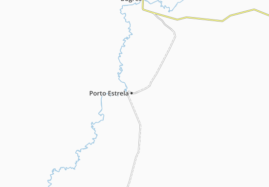 Kaart Plattegrond Porto Estrela
