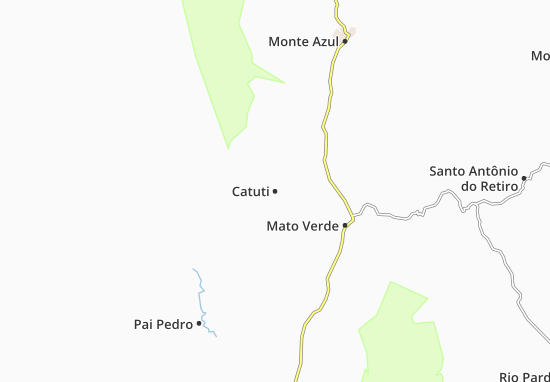 Pai Pedro, Catuti e Monte Azul - Estações 