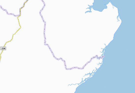 Mapa Pevece