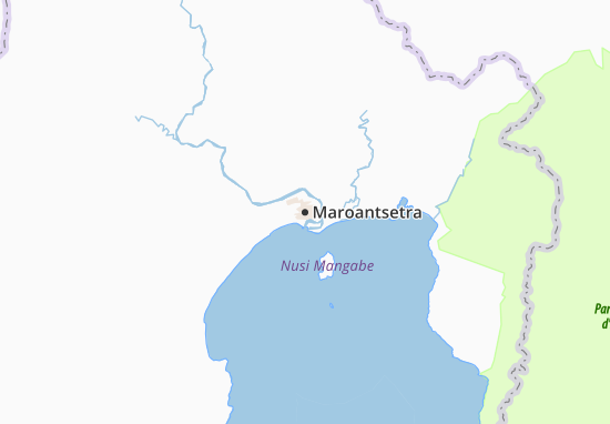 Mapa Maroantsetra
