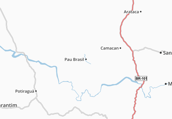 Mapa Pau Brasil