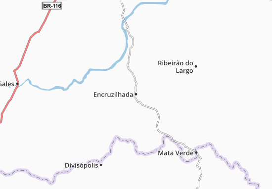 Mapa Encruzilhada
