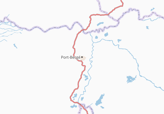 Mapa Port-Bergé
