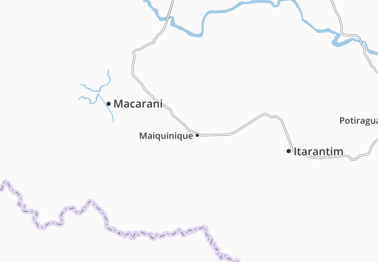 Karte Stadtplan Maiquinique