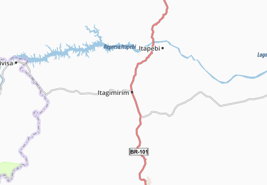 Mapa Itagimirim
