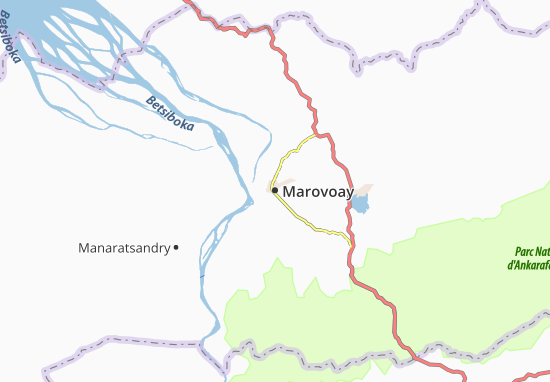 Mapa Marovoay