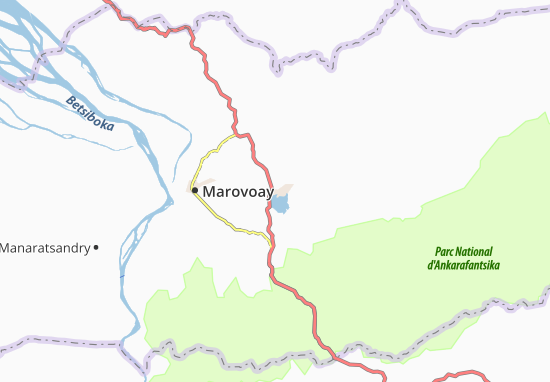 Mapa Ankazomborona