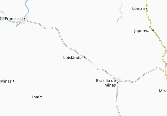 Mapa Luislândia