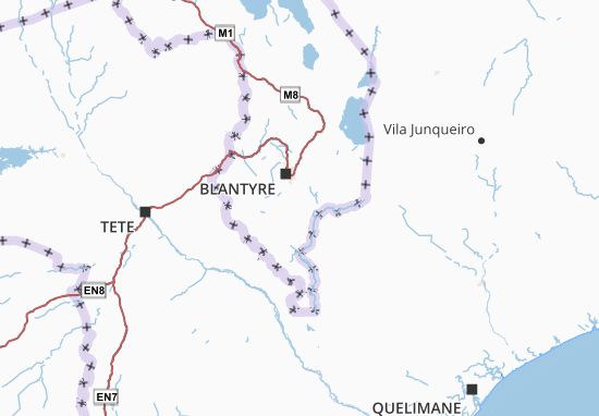 Mapa Thyolo
