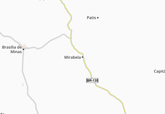 Mapa Mirabela