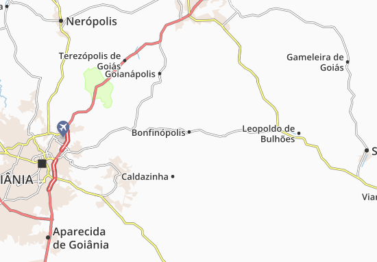 Bonfinópolis Map