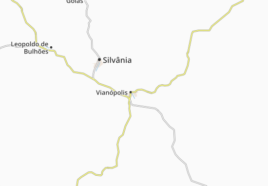 Mapa Vianópolis