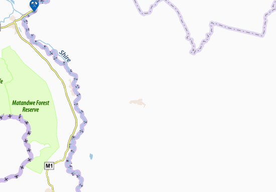Kaart Plattegrond Inyantala