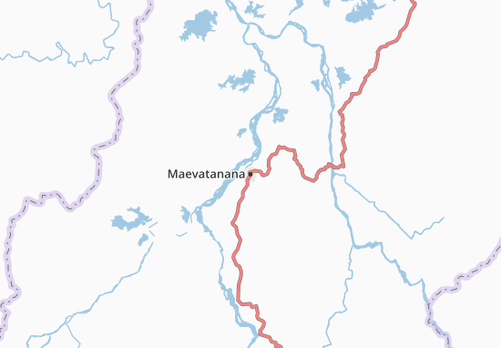 Karte Stadtplan Maevatanana