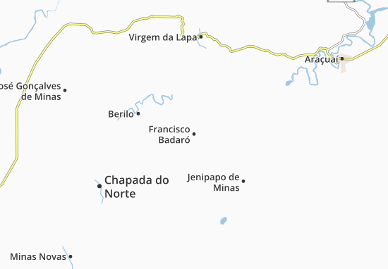 Mapa Francisco Badaró