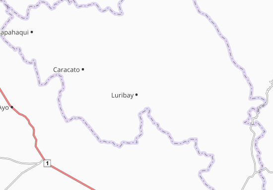 Mapa Luribay