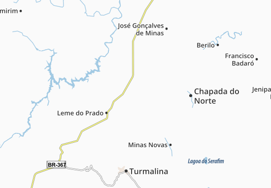 Leme do Prado Map