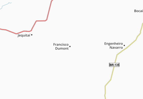 Karte Stadtplan Francisco Dumont