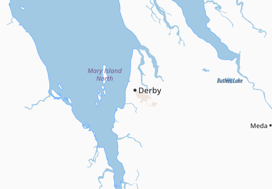 Mapa Derby