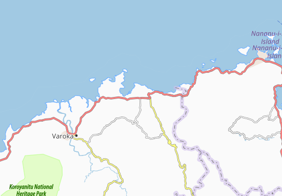 Mapa Tavua
