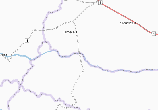 Mapa Chilahuala