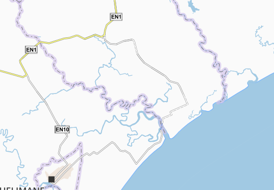 Mapa Uazembo