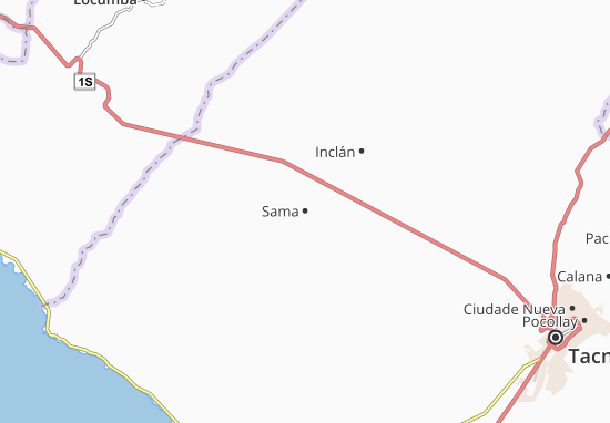 Mapa Sama