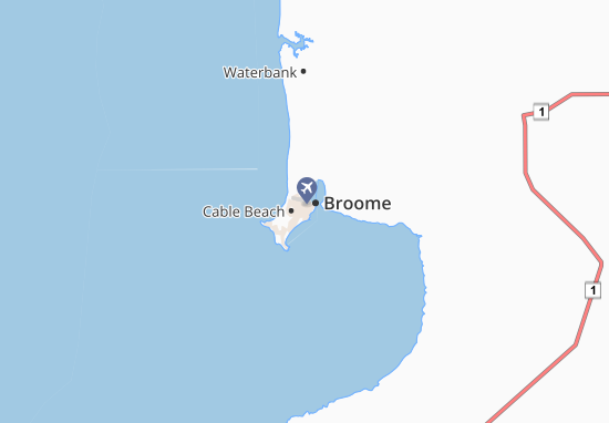 Carte-Plan Broome