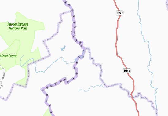 Mapa Chingandeya