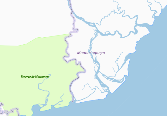 Mapa Maulano
